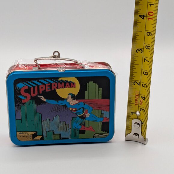 Hallmark Keepsake Superman Lunchbox Commemorative Edition 1998 NEW Ornament - Picture 11 of 12